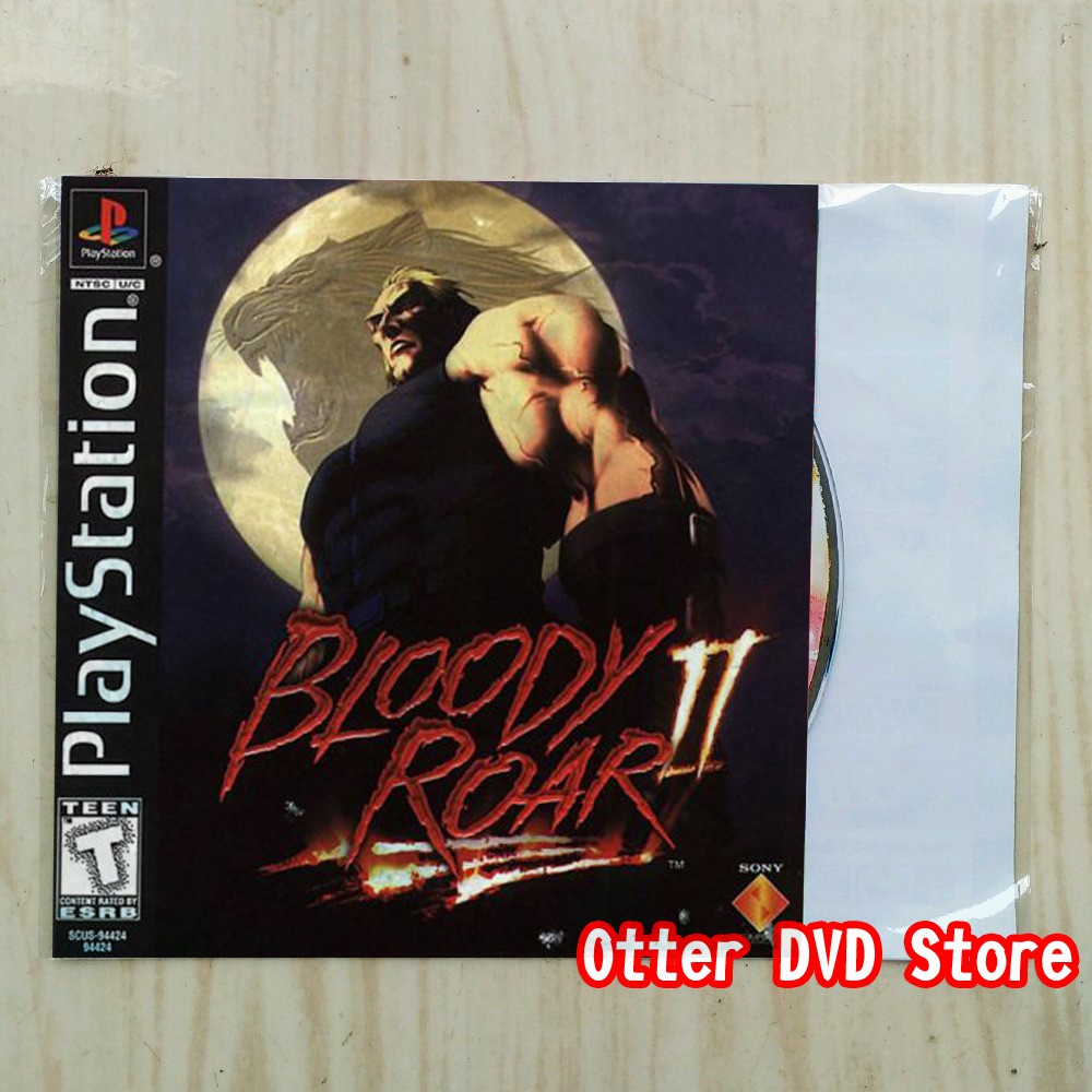 Đĩa Cd Game Ps1 Ps 1 Bloody Roar 2