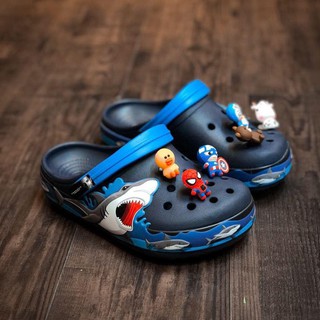 Dép sục kid đi mưa cao cấp full tag full box tặng 10jb 2d, Dép sấu chính hang, dép đi mưa – Gika