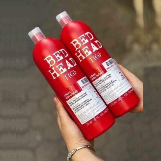 Dầu gội đầu tigi đỏ cao cấp, dầu xả cặp - Hàng cao cấp thơm, mềm, mượt ,