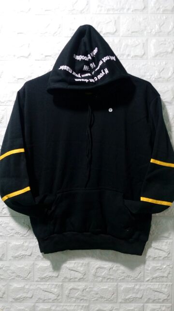 Áo hoodie sọc đen free size (kèm ảnh thật) | BigBuy360 - bigbuy360.vn