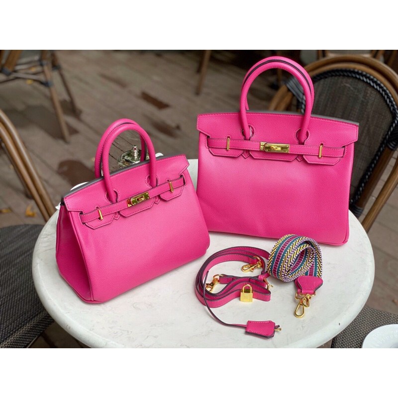 Túi xách HM BIRKIN SUPER • size 25 & 30 cm • chất da epson đứng phom túi lắm luôn  • 11 màu siêu xinh độc quyền đặt riên