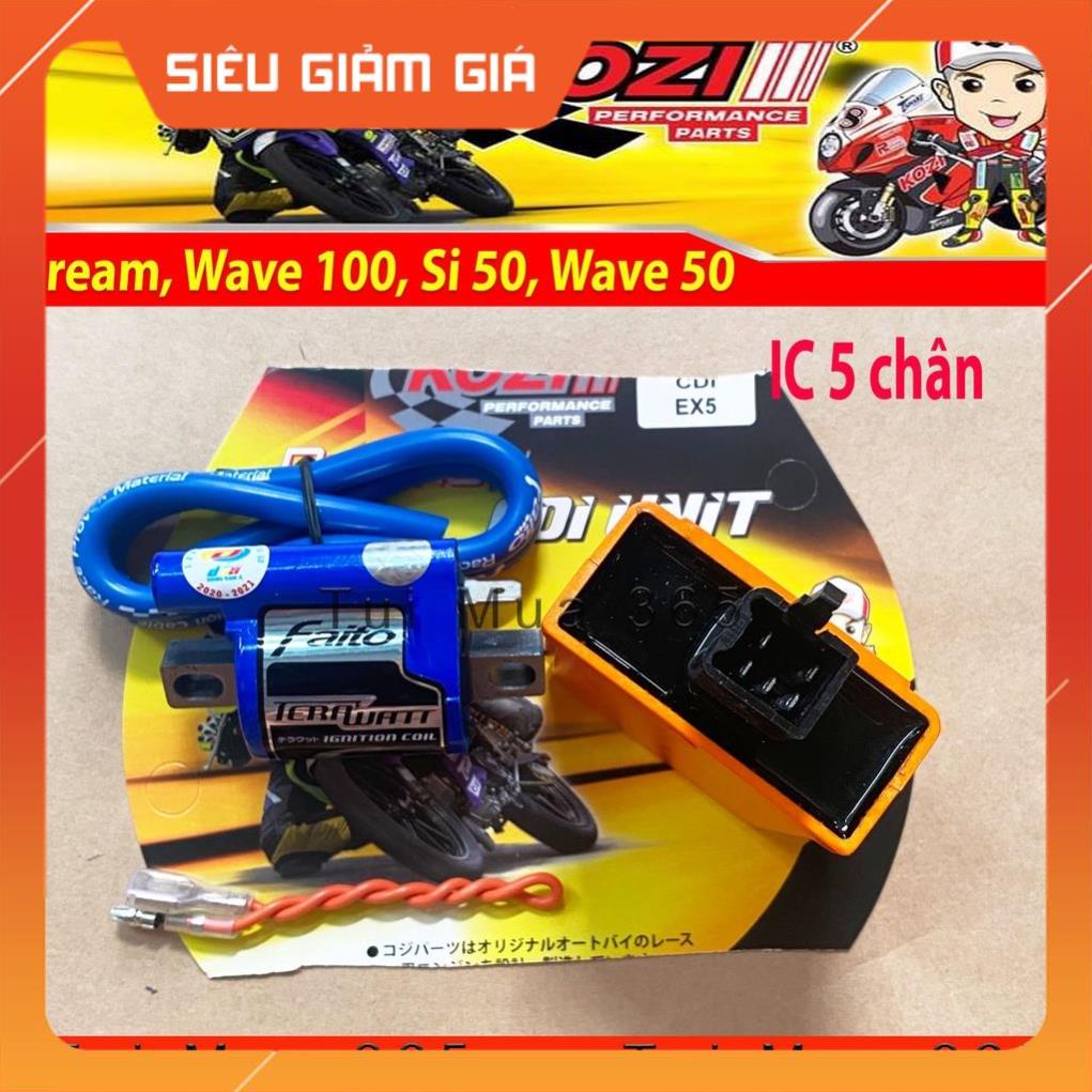 IC Mở Tua và Mobin Sườn Faito 5400 cho Dream, Wave100, Sirius 50cc, Galaxy50cc chính hãng