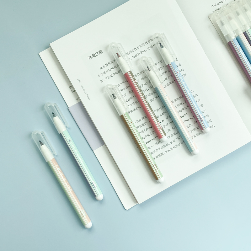 Bộ 6 Bút Lông Viết Thư Pháp Kiểu Hàn Quốc