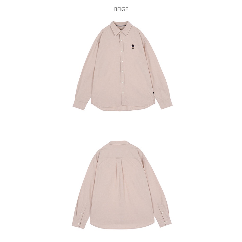 Áo sơ mi WHOAU WHYWC2111U Steve vải Oxford