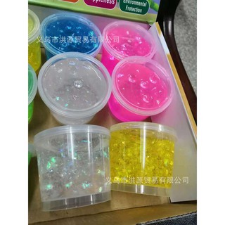 đồ chơi slime hộp to có kim tuyến lấp lánh mã HTV83 Wchac