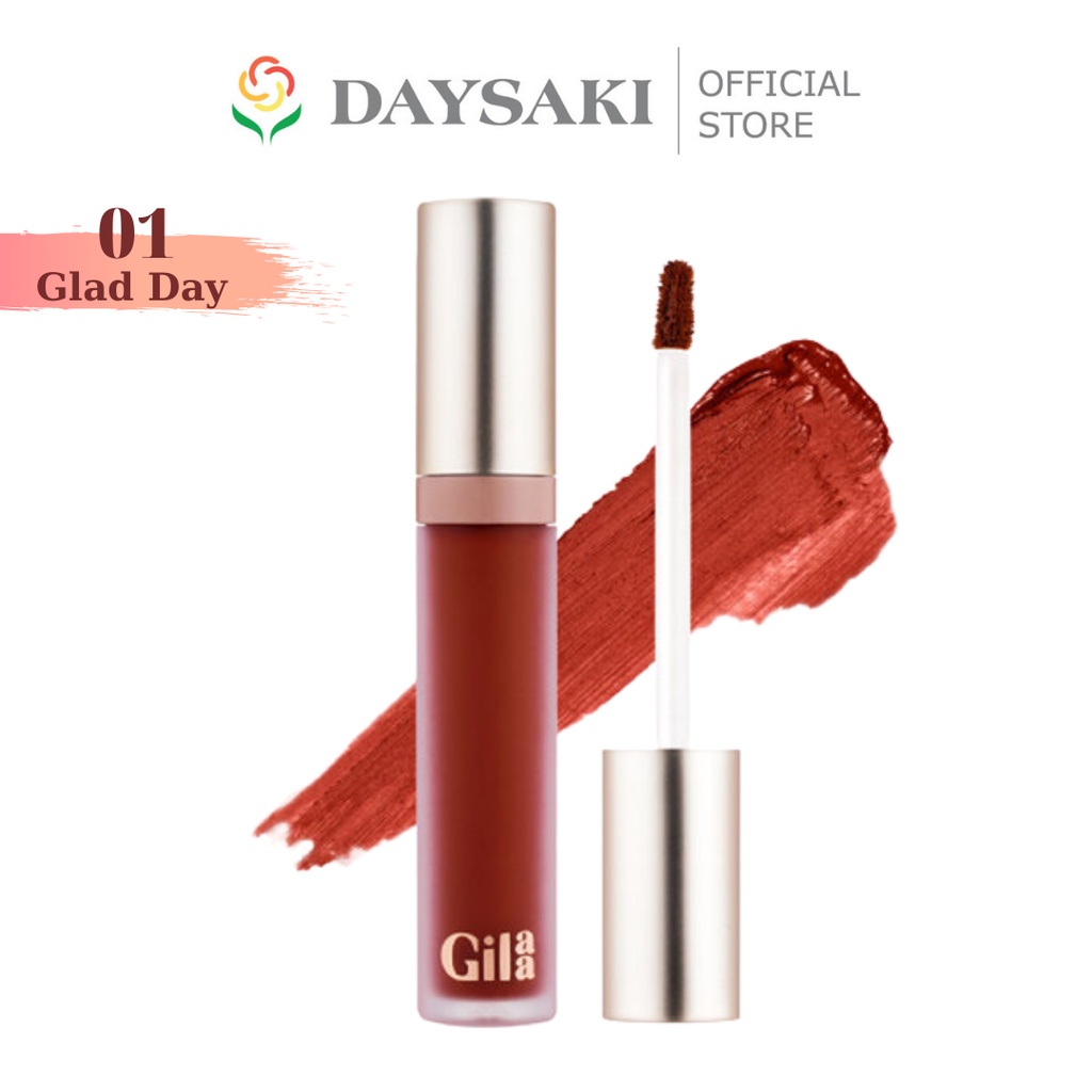 Gilaa Son Kem Siêu Lì, Lâu Trôi, Mịn Mượt Nhẹ Môi Long Wear Lip Cream 5g