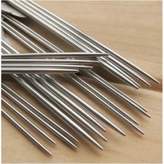 bộ 4 kim đan inox 2 đầu