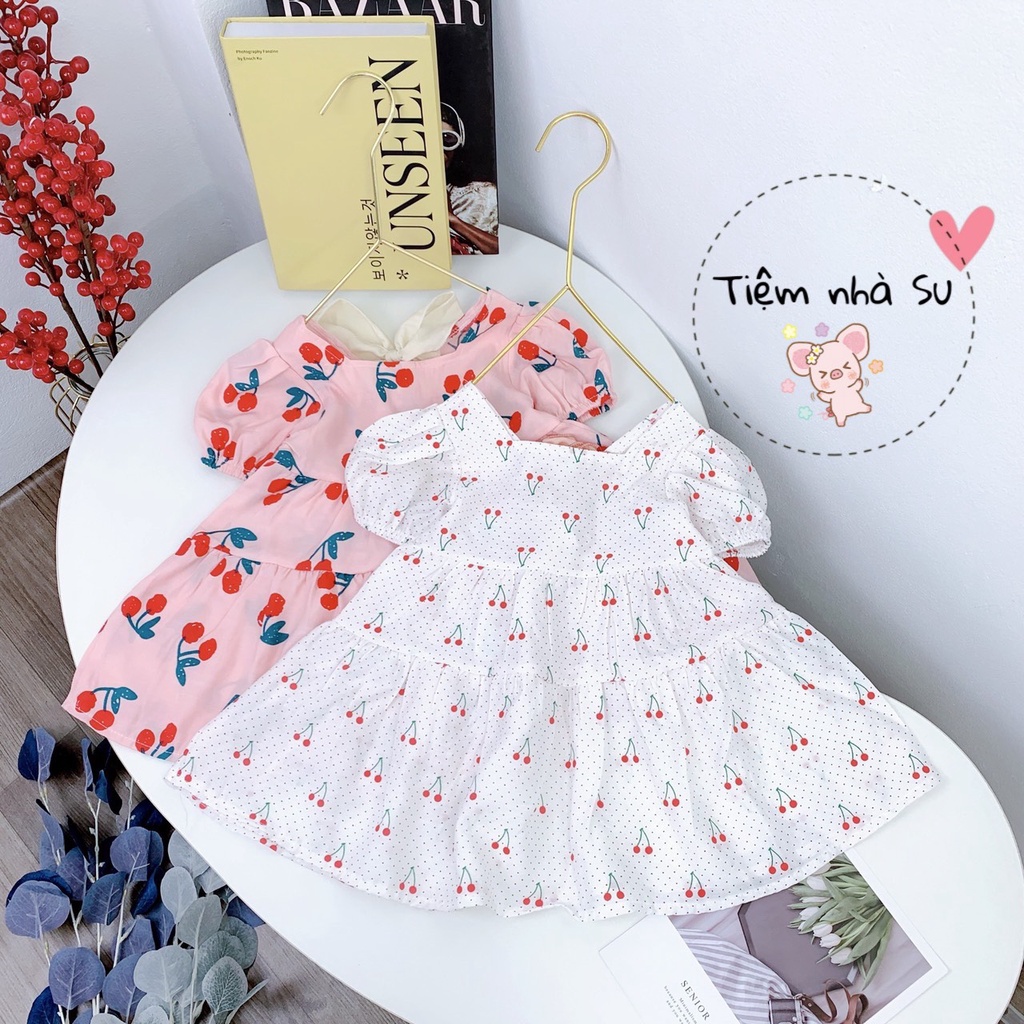 Váy xòe cho bé gái phong cách Hàn quốc siêu xinh, siêu cute (08-20kg)