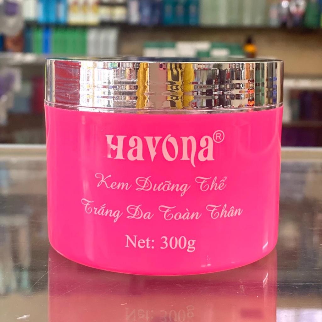 Kem dưỡng trắng body Havona HỒNG 300g