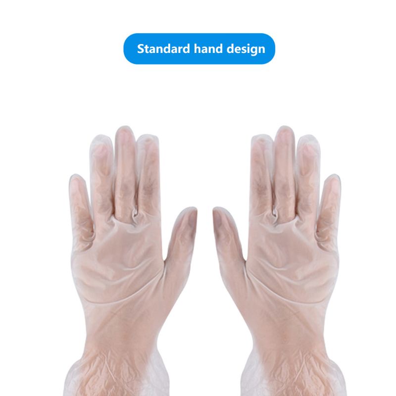 100 Bao Tay PVC Dùng Một Lần An Toàn Tiện Dụng