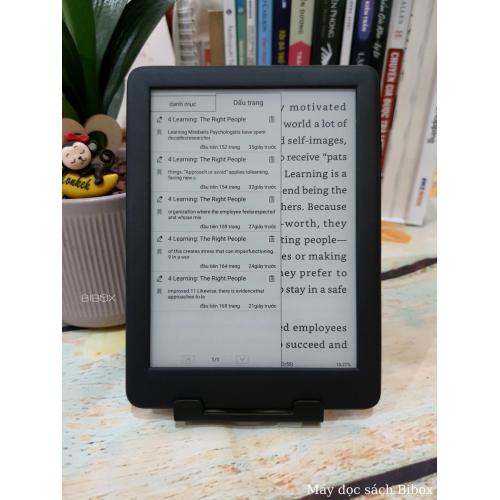 Máy đọc sách Meebook P6 bản 2022 + Bao da chính hãng - Tặng kho sách của Bibox - Hàng chính hãng - Mới 100%