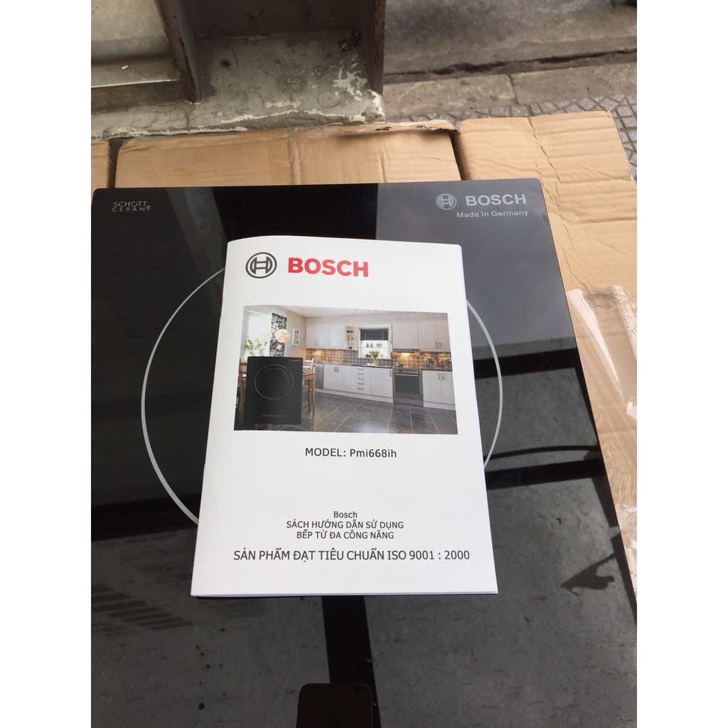 BẾP TỪ ĐƠN BOSCH ( Hàng Đức nhập khẩu BH 2 năm) Công suất 2300W