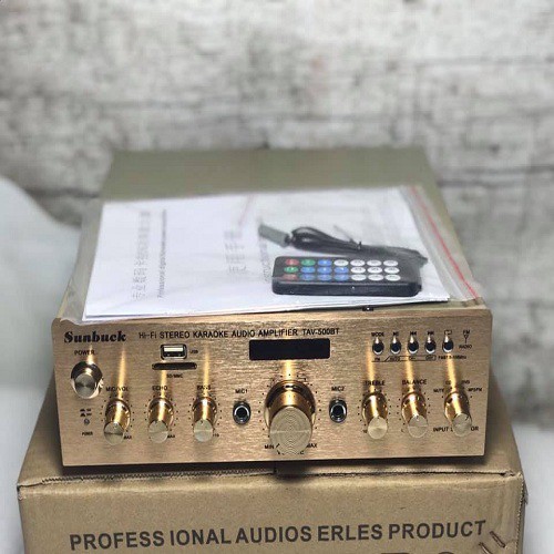 AMPLY KARAOKE SUNBUCK BT500 HÀNG SIÊU KHỎE CÓ BLUETOOTH