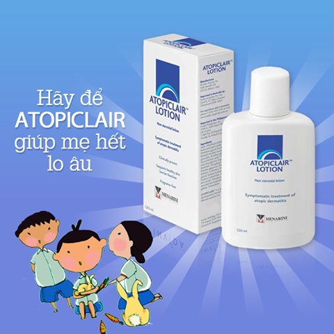 SỮA DƯỠNG THỂ ATOPICLAIR LOTION 120ML CHÍNH HÃNG - GIÚP DA KHỎE MẠNH, BỔ SUNG NƯỚC CHO DA HIỆU QUẢ - 9595