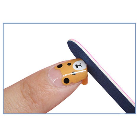 Que giấy nhám dũa móng miếng dán nail stickers DM-01-combo5