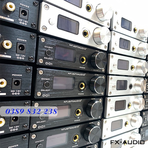 Giải Mã DAC D01- Thông số tuyệt vời - 32bit/768Khz - DSD 512
