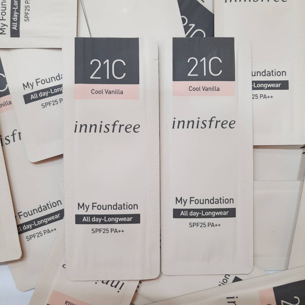 Sample Kem Nền Innisfree My Foundation 1ml