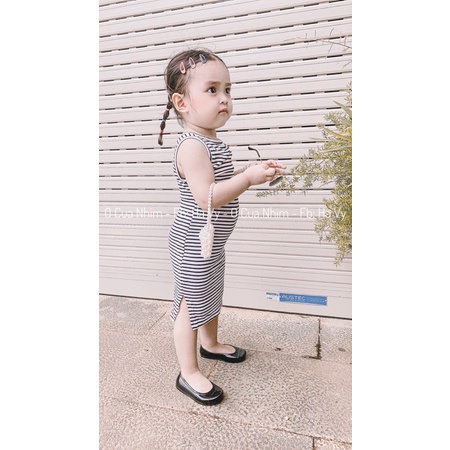 [ Ảnh Thật ] Váy body xẻ tà style Hàn Quốc cho bé gái ❤️