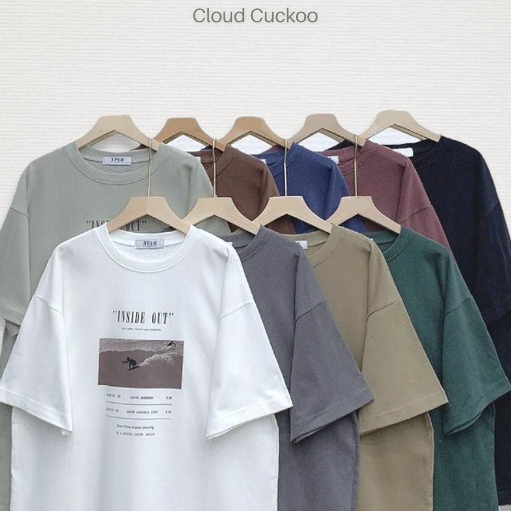 Áo Phông In Hình Inside Phong Cách Vintage Chất Cotton Thấm Hút Thông Thoáng - Mã Số: P3334