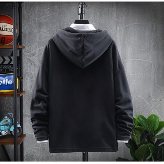 Áo Hoodie Basic Đen Trơn