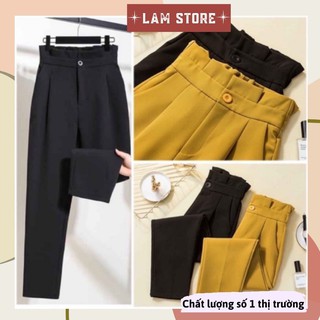 Quần baggy công sở cạp bèo