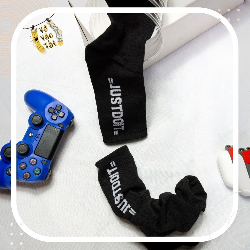 TẤT VỚ CỔ CAO NAM NỮ HÌNH IN CÁ TÍNH ĐỘC ĐÁO