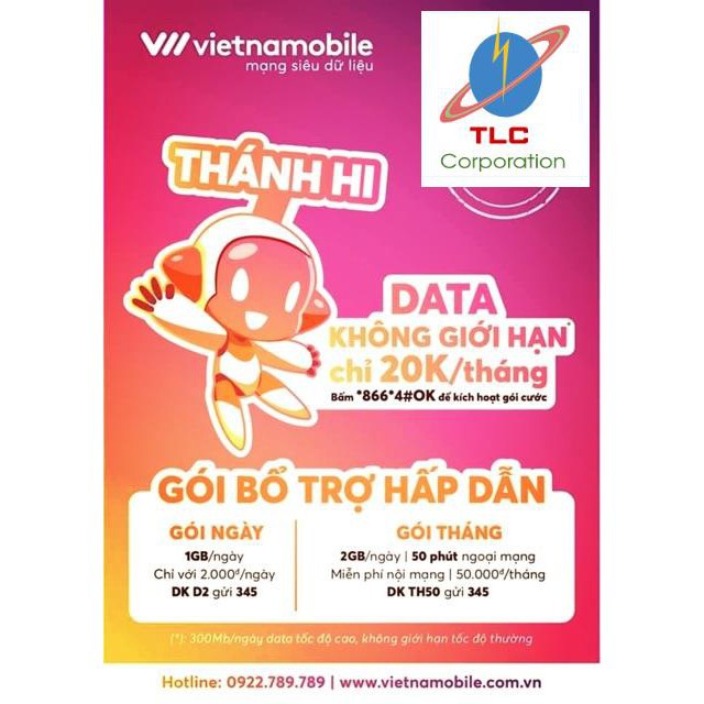 100 Sim Thánh Hi 4G phí duy trì chỉ 20k/1 tháng