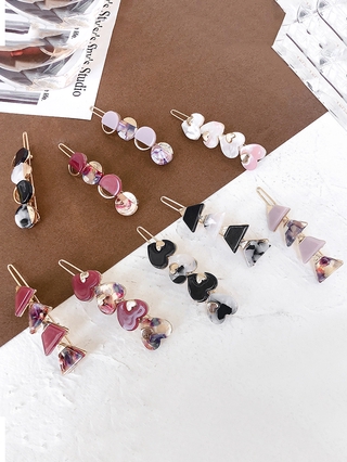 [Mã FASHIONCB194 giảm 10K đơn bất kỳ ] Kẹp Tóc Phong Cách Hàn Quốc Thời Trang Nữ Dễ Thương