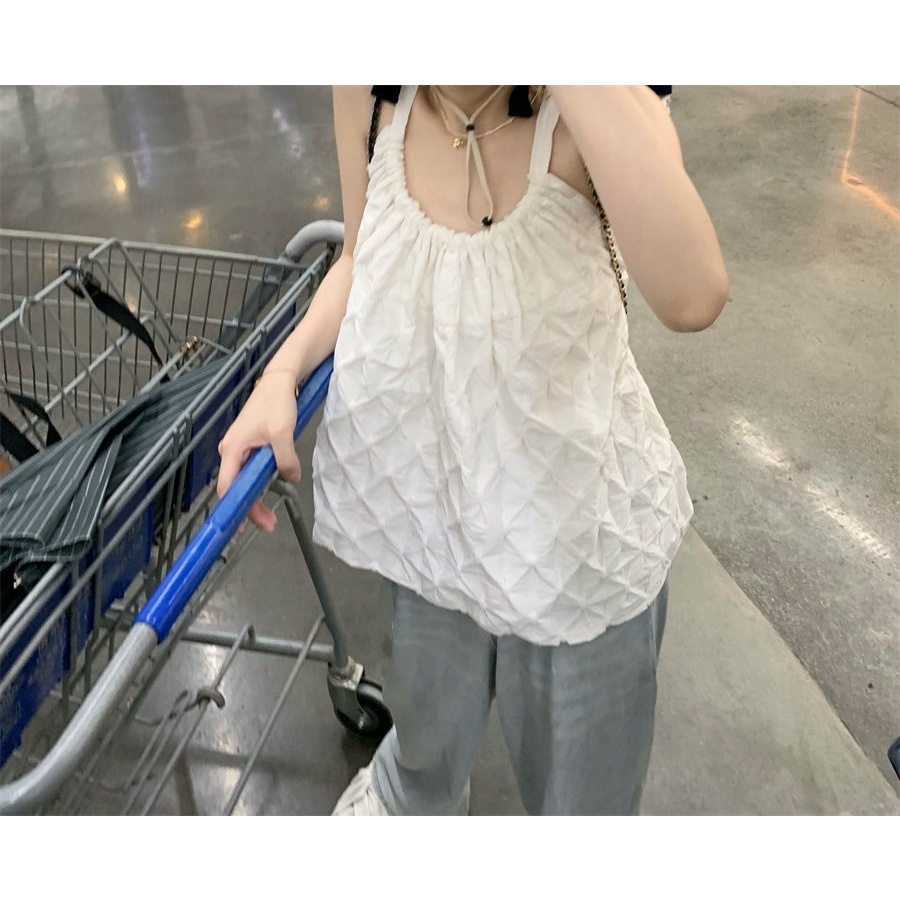 Áo Hai Dây Hở Lưng Thời Trang Mùa Hè Nhật Bản Dễ Thương Dành Cho Nữ