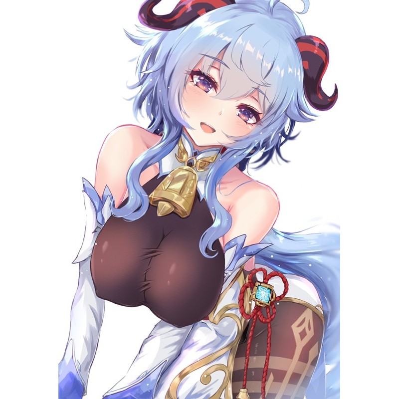 3-5 poster a4 ganyu genshin impact/ tranh ảnh ganyu genshin impact