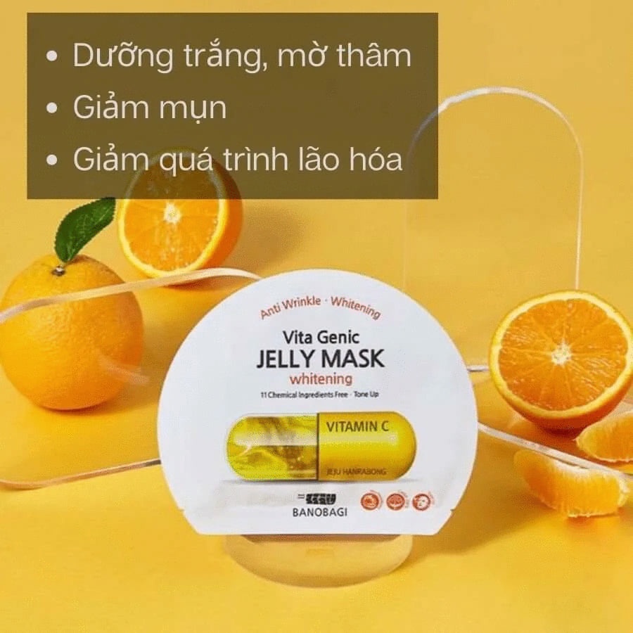 Mặt Nạ Bổ Sung Vitamin thần thánh Vita Genic BANOBAGI 30ml - MP275
