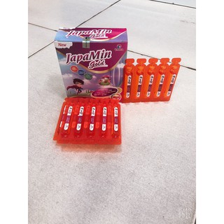 Siro ăn ngon cho trẻ JAPAMIN GOLD giúp tăng cảm giác ngon miệng, khắc phục tình trạng biếng ăn của trẻ, hộp 20 ống