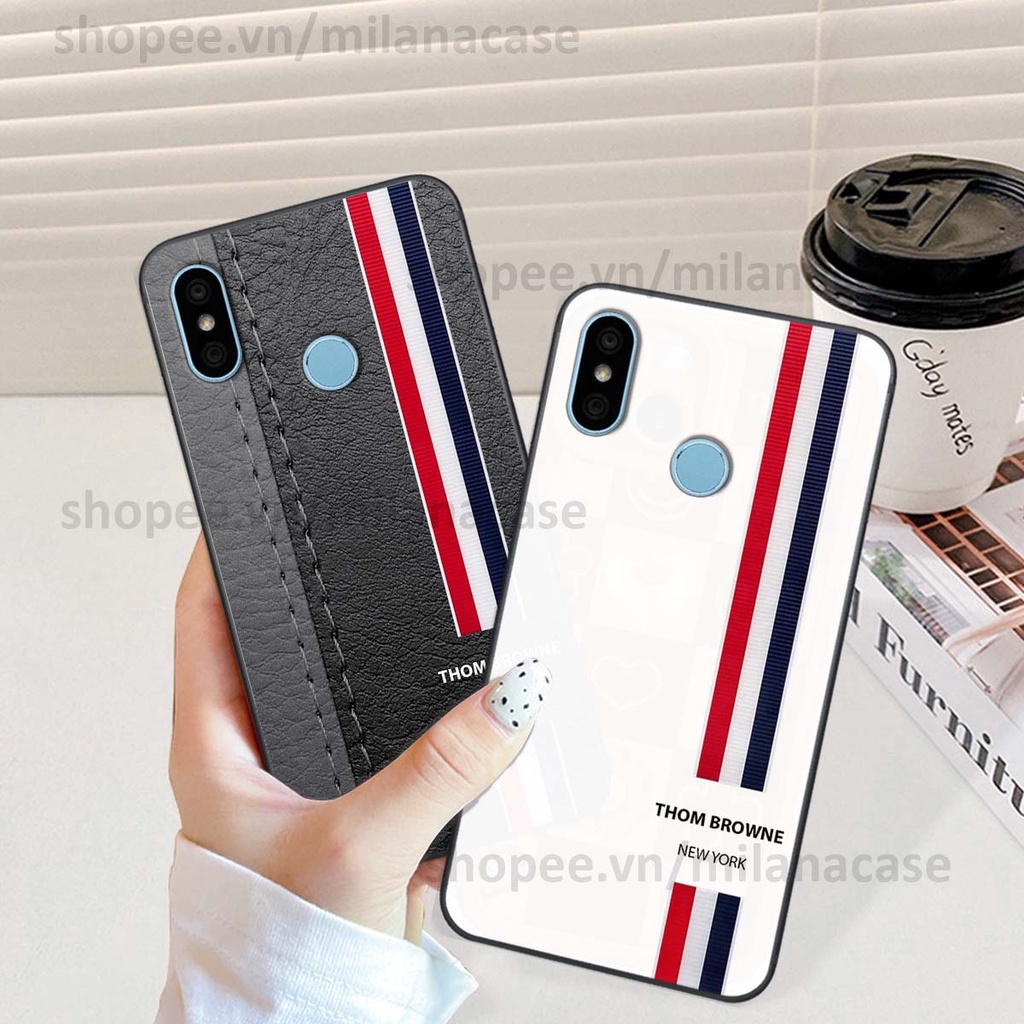 Ốp Xiaomi Redmi 6 Pro / Mi A2 Lite in hình các thương hiệu nổi tiếng trẻ trung thể thao cá tính