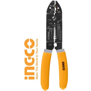Kìm tuốt dây điện đa năng 8.5inch 215mm Wire Stripper INGCO HWSP851