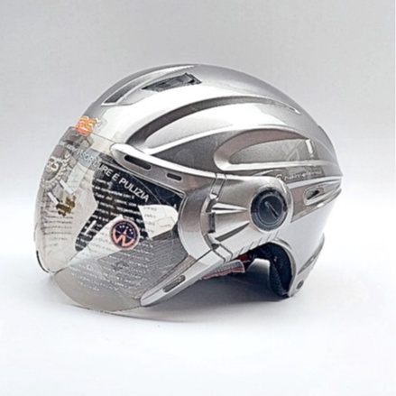 Nón bảo hiểm nửa đầu có kính GRS 1/2 A737K - Đủ Màu - Bảo Hành 12 tháng