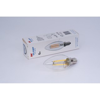 Bóng đèn led dây tóc Edison C35 6W E14