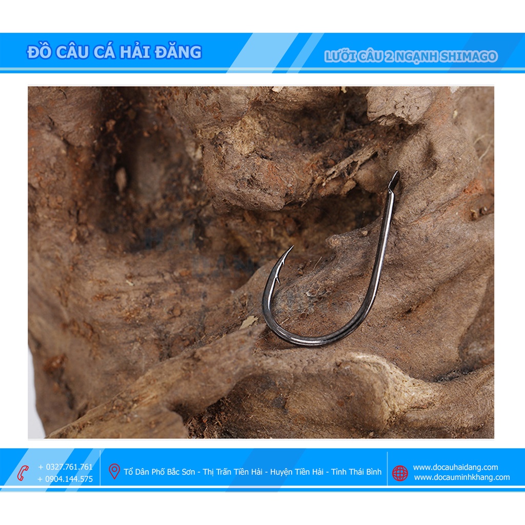 LƯỠI CÂU 2 NGẠNH SIMAGO