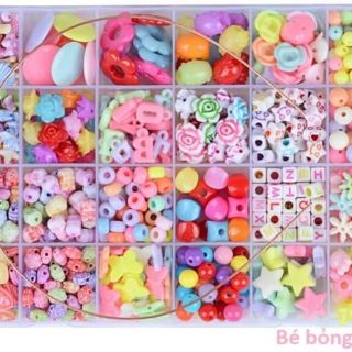 Hạt vòng hot hit cho bé tự xâu