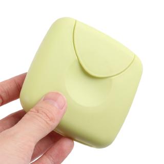 Portable Mini Tampons Storage Box/  Cosmetic Cotton Jewelry Case  / Multi-function Small Fresh Square Earphone  Coin Bag