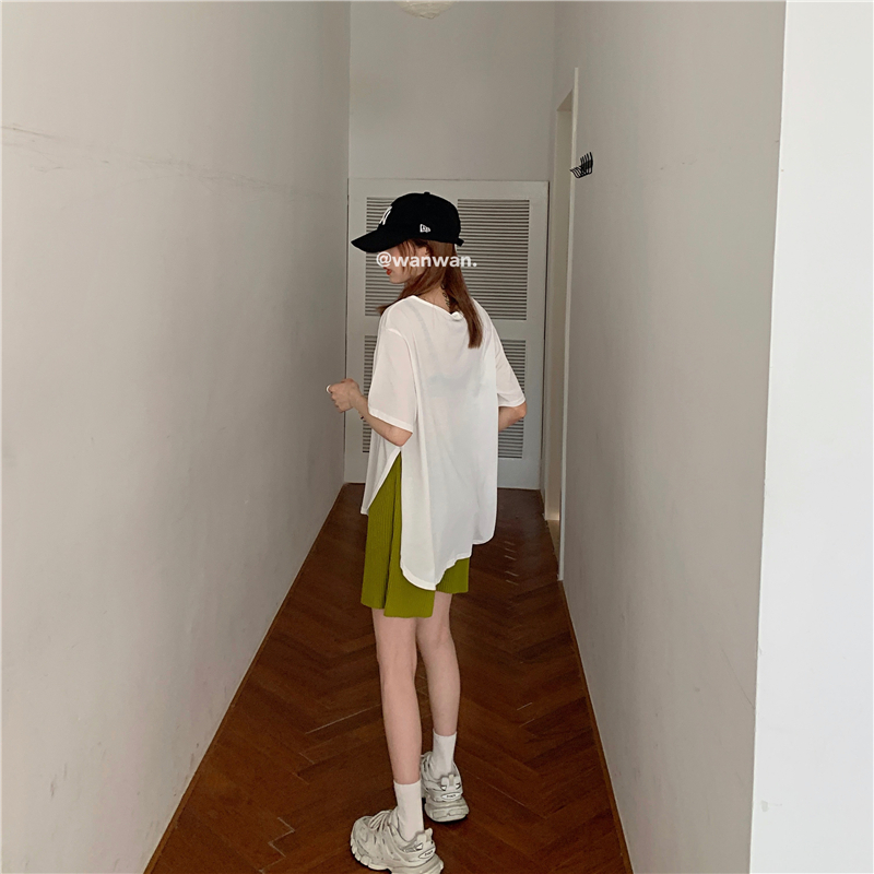 Quần ngắn ống rộng Thời Trang Cho Nữ