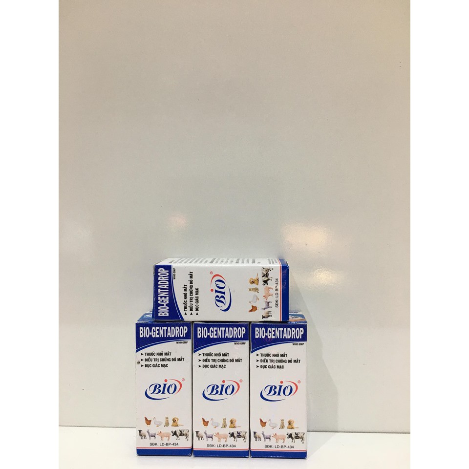 Nhỏ mắt Bio Genta Drop Dành cho chó mèo