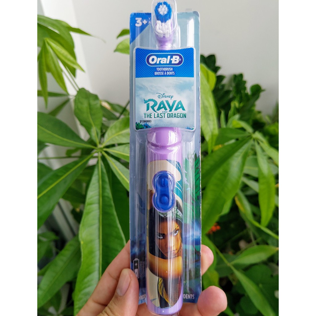 Bàn chải Pin Oral B/ Spinbrush trẻ em hình nhân vật dễ thương