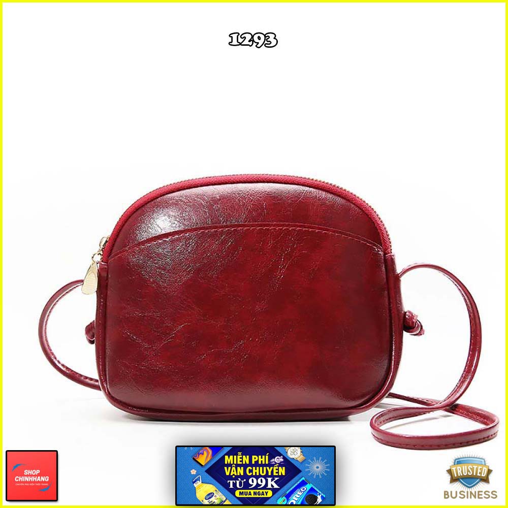 Túi đeo chéo thời trang✨FREESHIP✨túi da form oval nữ tính siêu xinh SH1294