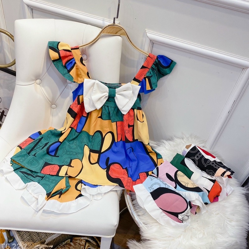 SET ĐỒ BỘ BABYDOLL NƠ QUẦN VIỀN BÈO DỄ THƯƠNG