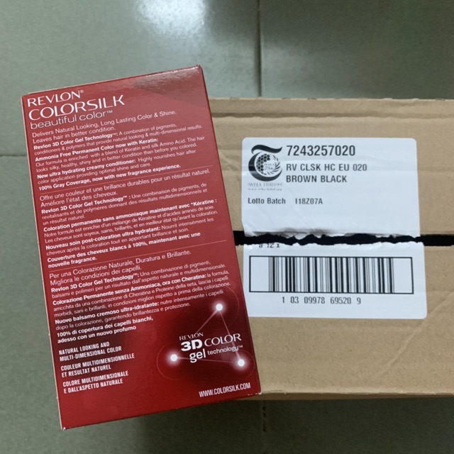 Thuốc nhuộm tóc REVLON MỸ màu 20 - NÂU ĐEN | BigBuy360 - bigbuy360.vn