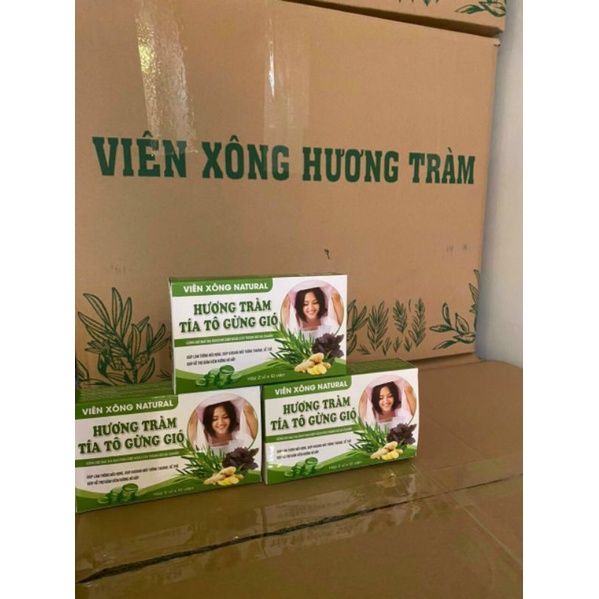 Viên Xông Hương Tràm hộp 2 vỉ x10 viên