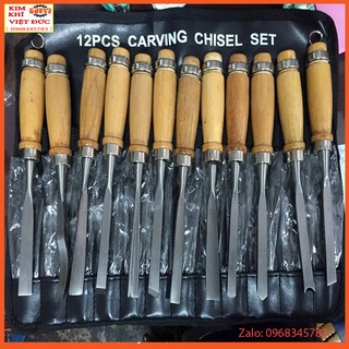 Bộ đục gỗ 12 món