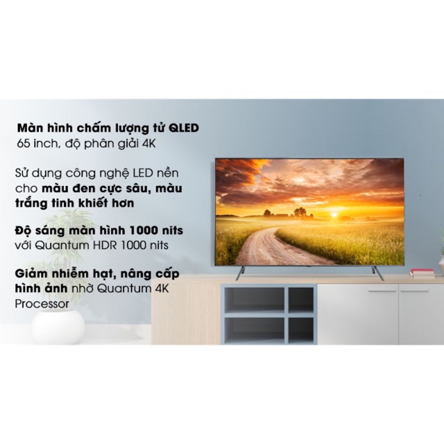 Smart Tivi Samsung QLED 4K 65 inch QA65Q75R.HÀNG TỒN KHO NEW( Bảo hành chính hãng 2 năm)