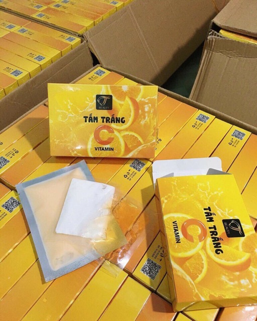 Combo 2 tắm trắng VITAMIN C ( cam siêu trắng )