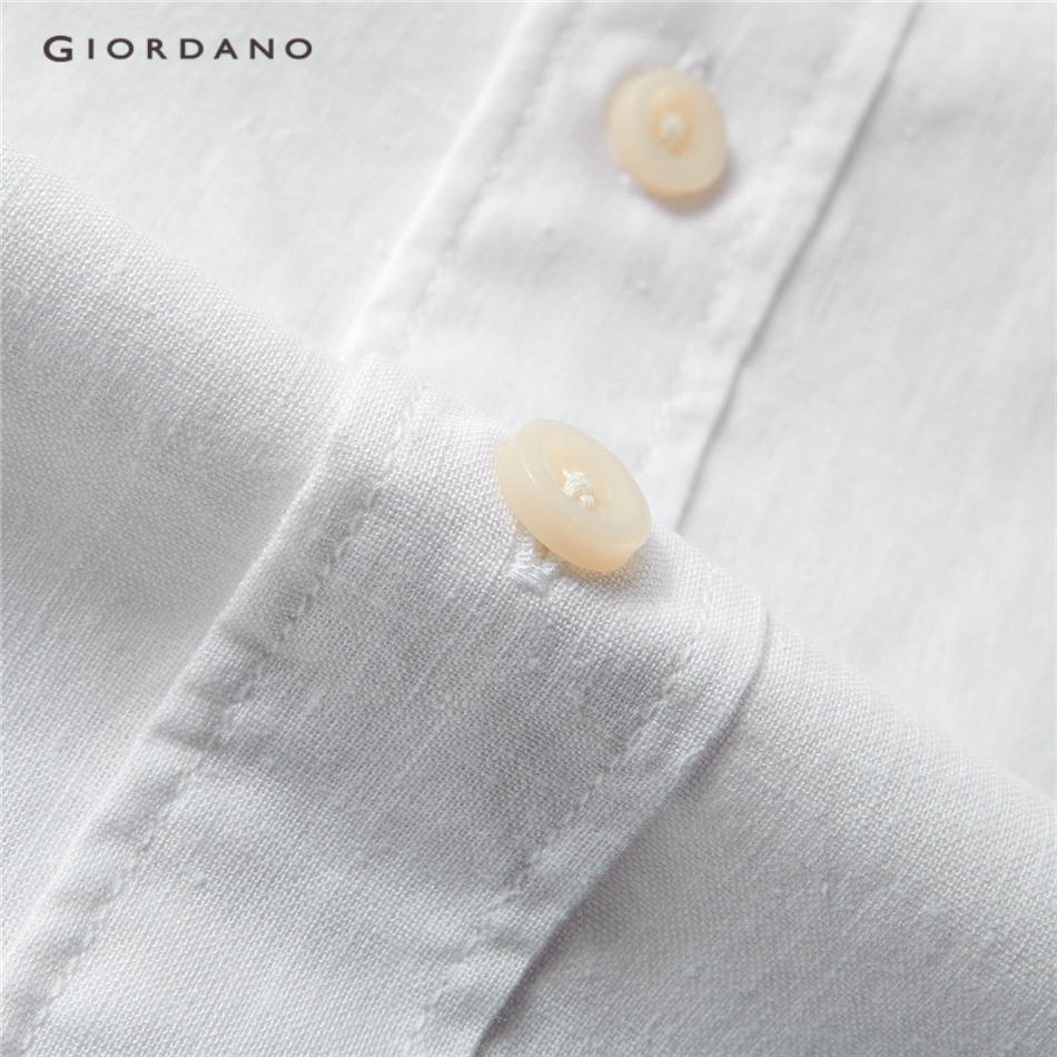 Áo Sơ Mi Giordano 90049482 Tay Ngắn Dáng Ôm Một Túi Thời Trang Nam | BigBuy360 - bigbuy360.vn